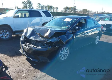 2019 Nissan Sentra Sv z USA, uszkodzony, nr VIN 3N1AB7AP7KY270700